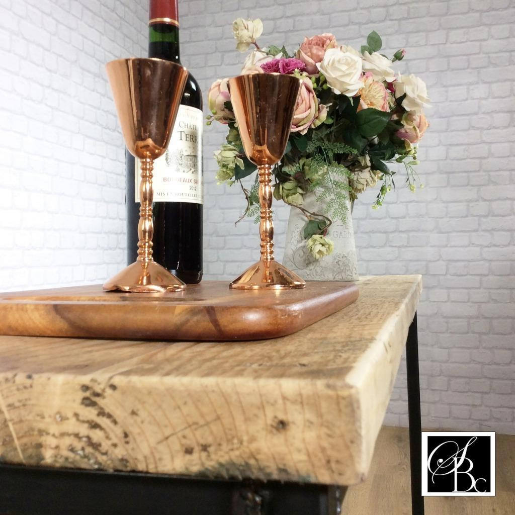 Industrial Entryway Hall Table Shelf Wood Vintage Metal Pine Sideboard Buffet Credenza Rustic Reclaimed Shoe Storage Hallway Entryway Scandi Console.