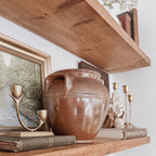 Wooden Floating Shelf Wood Reclaimed Rustic Pine Chunky Industrial Oak Solid wall Shelves brackets Shelving Wall Wooden Display Handmade