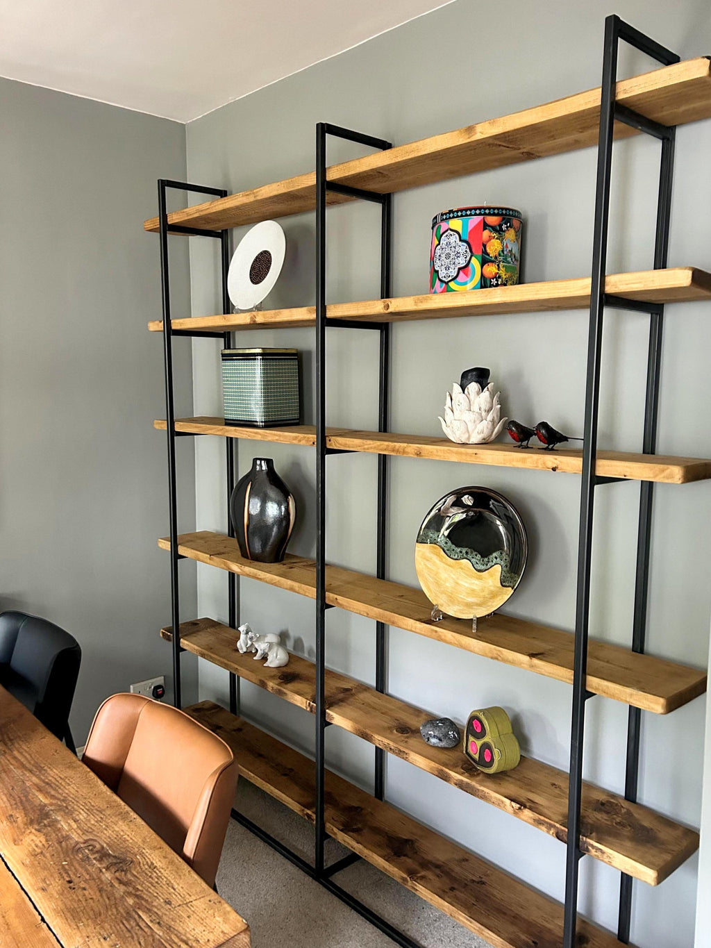 Dark Wood Bookcase