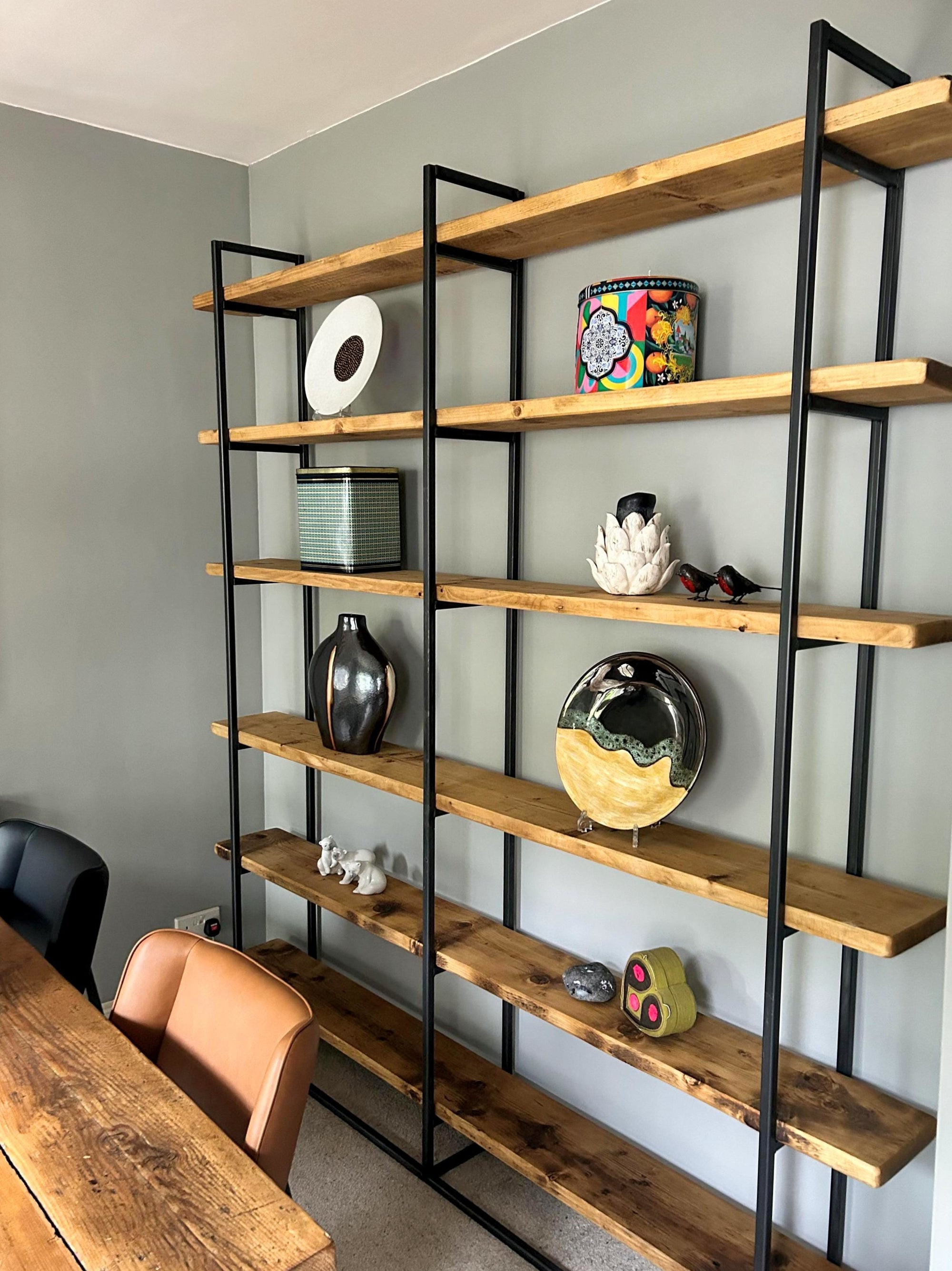Dark Wood Bookcase