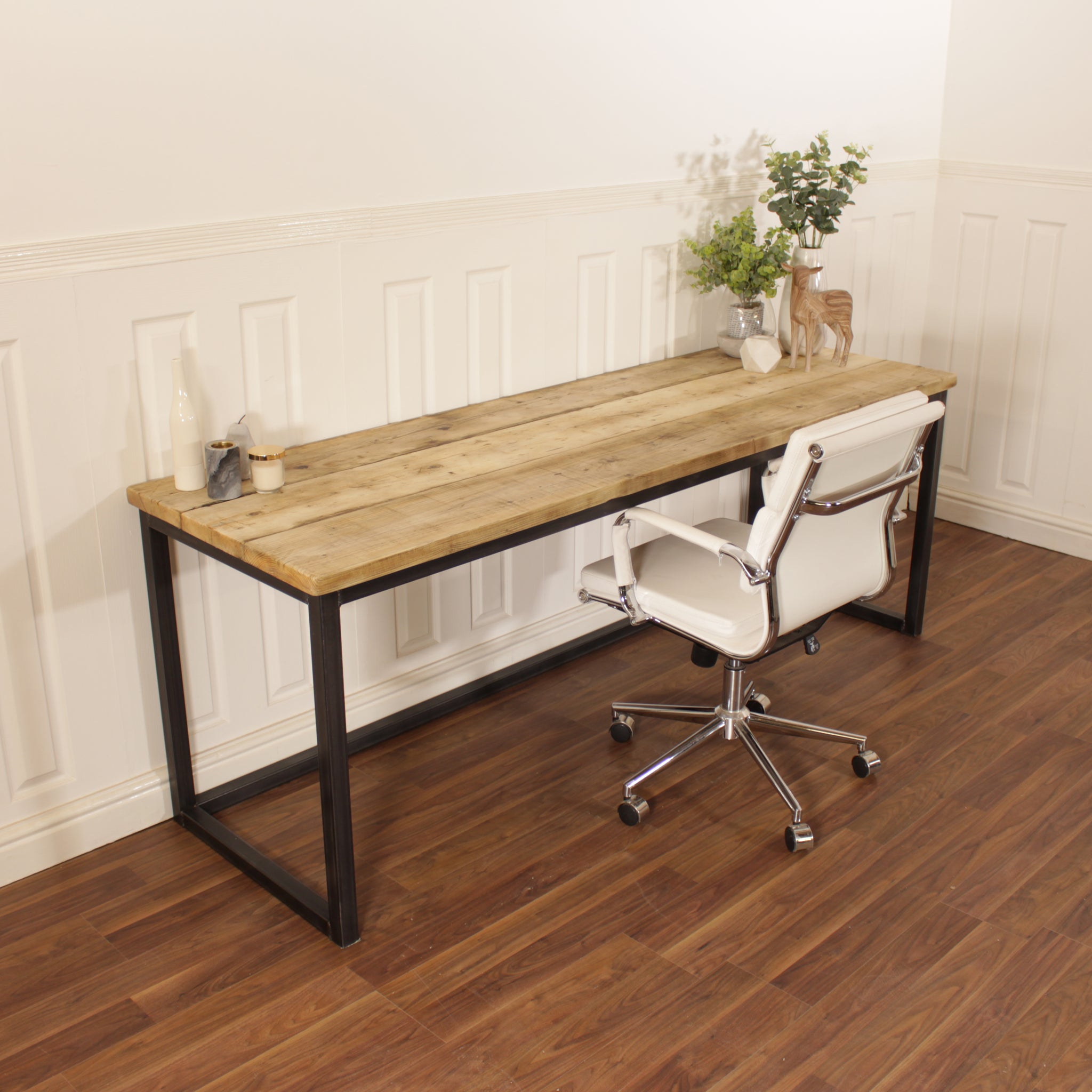 Farmhouse style best sale corner desk