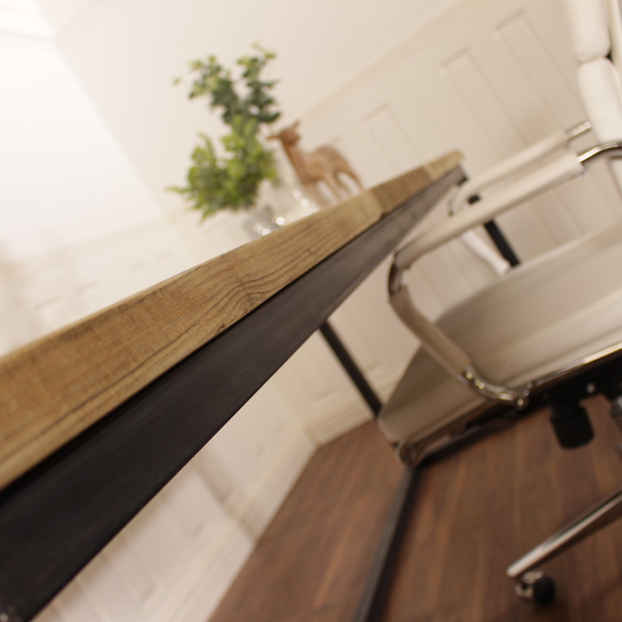 L shaped outlet desk farmhouse