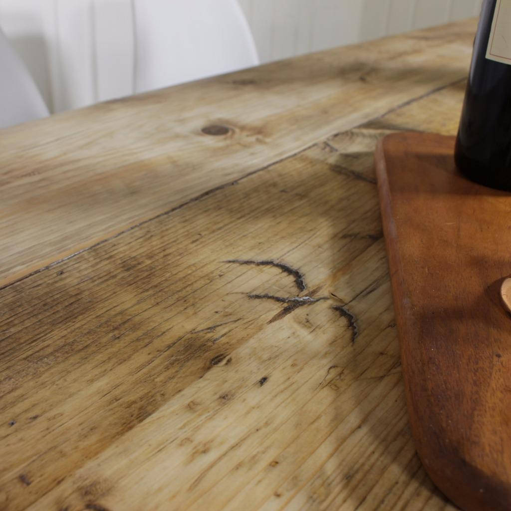 Industrial Dining Table Rustic solid Kitchen Reclaimed Chelsea - Handmade In Britain British Steel Farmhouse Wooden Metal Contemporary.