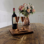 Industrial Dining Table Rustic solid Kitchen farmhouse Steel Reclaimed Lewis.
