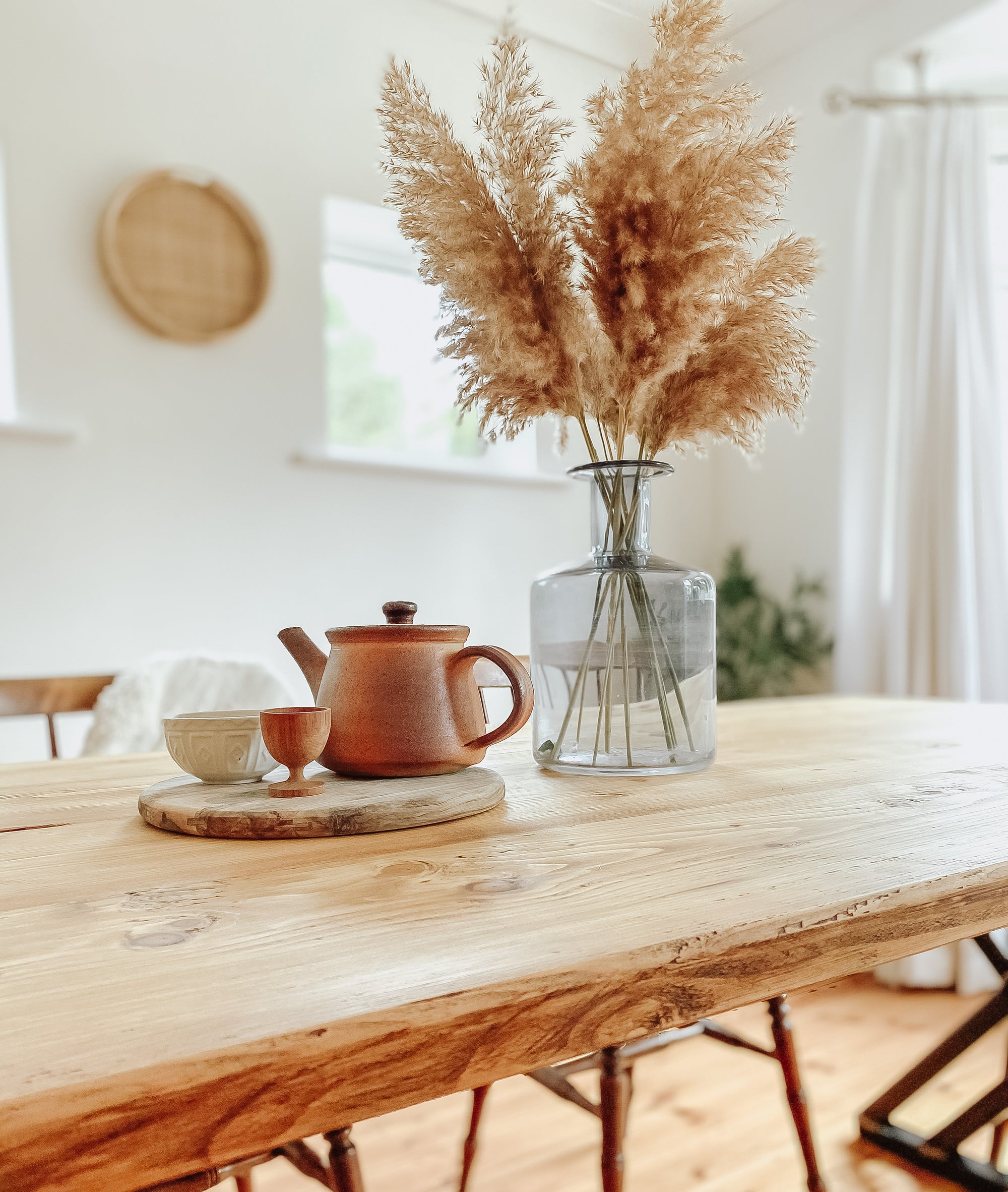 Industrial Dining Table Rustic Solid Wood Reclaimed Kitchen