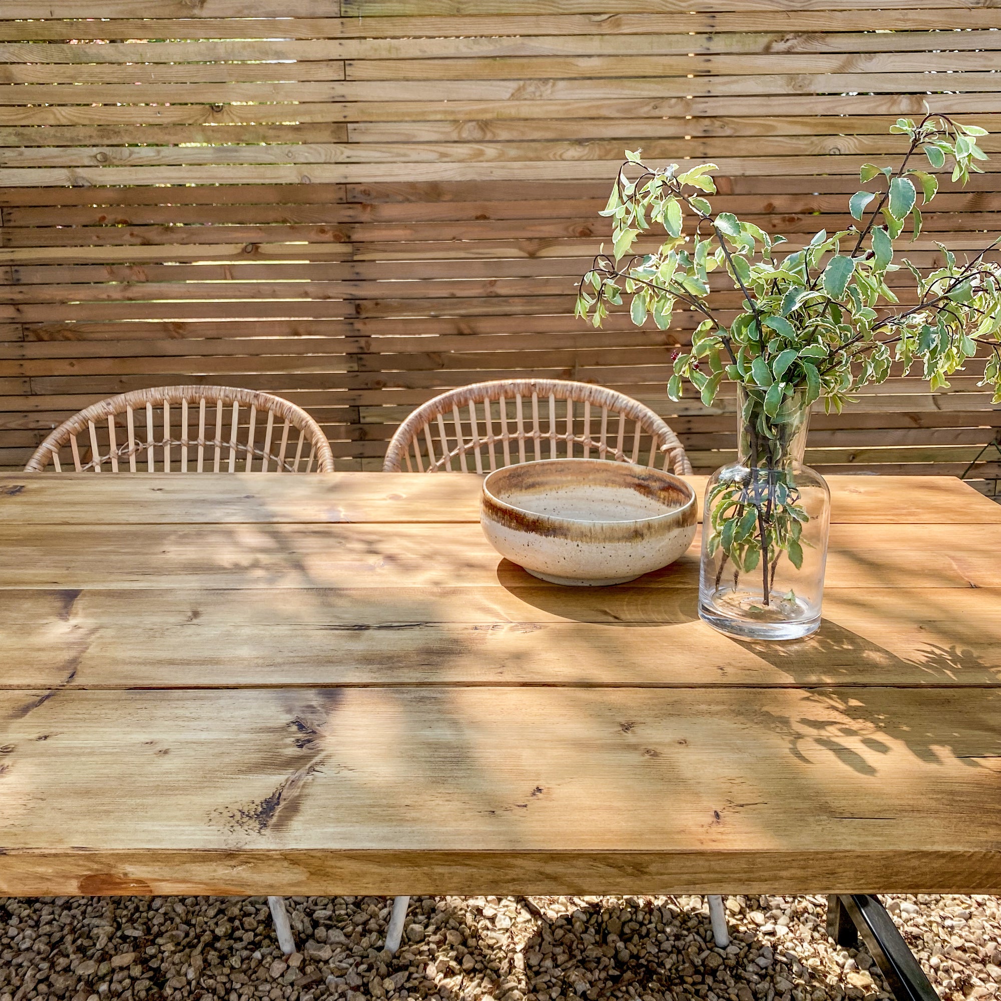 Garden table outdoor dining set picnic bench Patio Furniture Wooden Small Bistro Oak 6 seater and chairs Acacia 