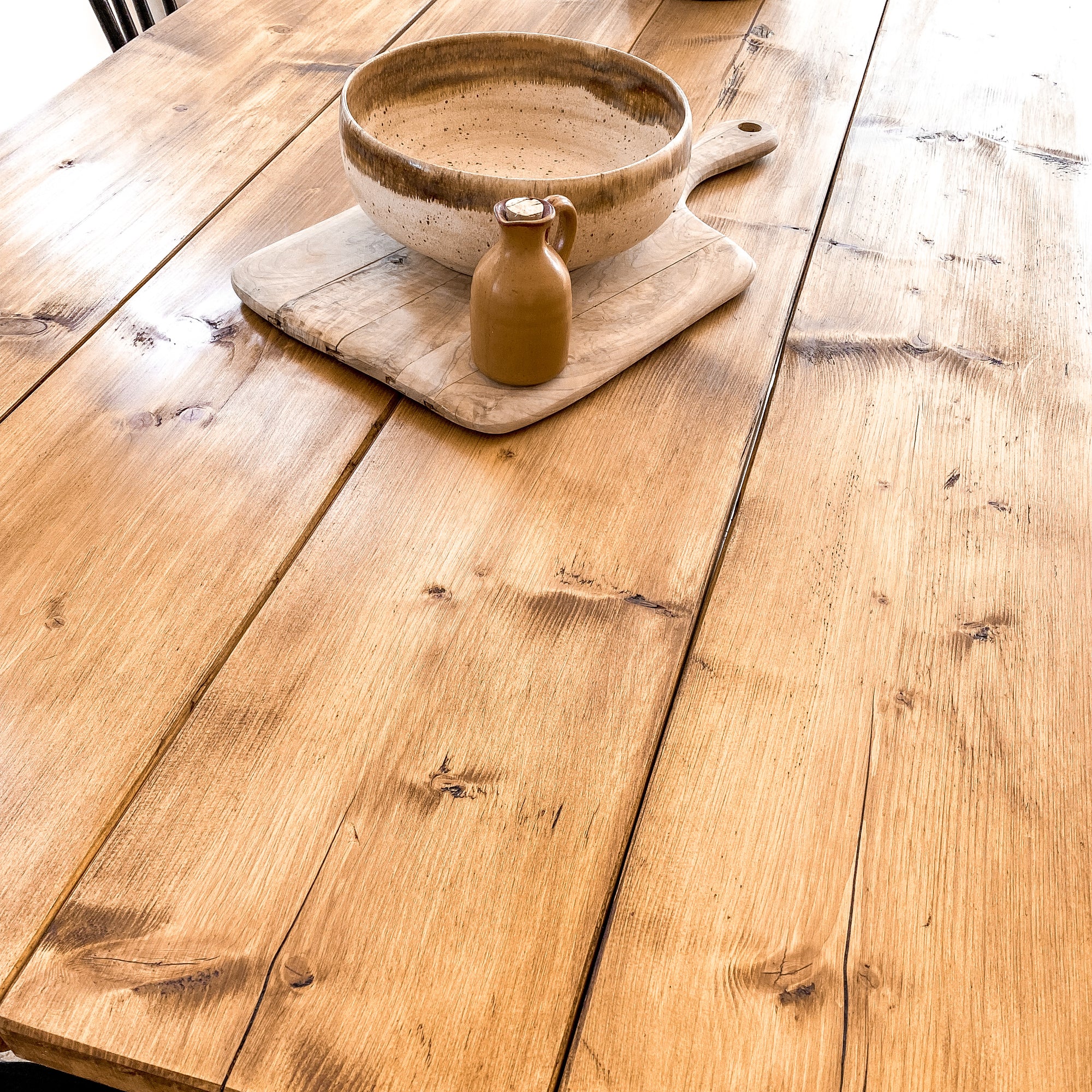 Kitchen Table Dining Set With Bench Oak Wood Small to 8 Seater Space Saving Wooden Scandi 4 seat Chairs Rustic Reclaimed Narrow Farmhouse Modern